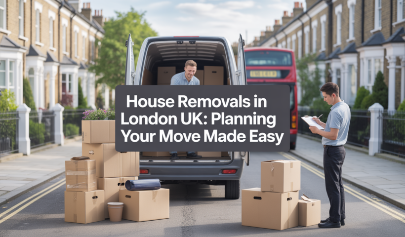 House Removals in London UK