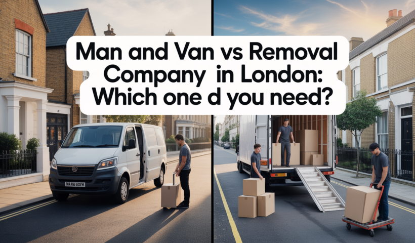 Man and Van vs Removal Company in London