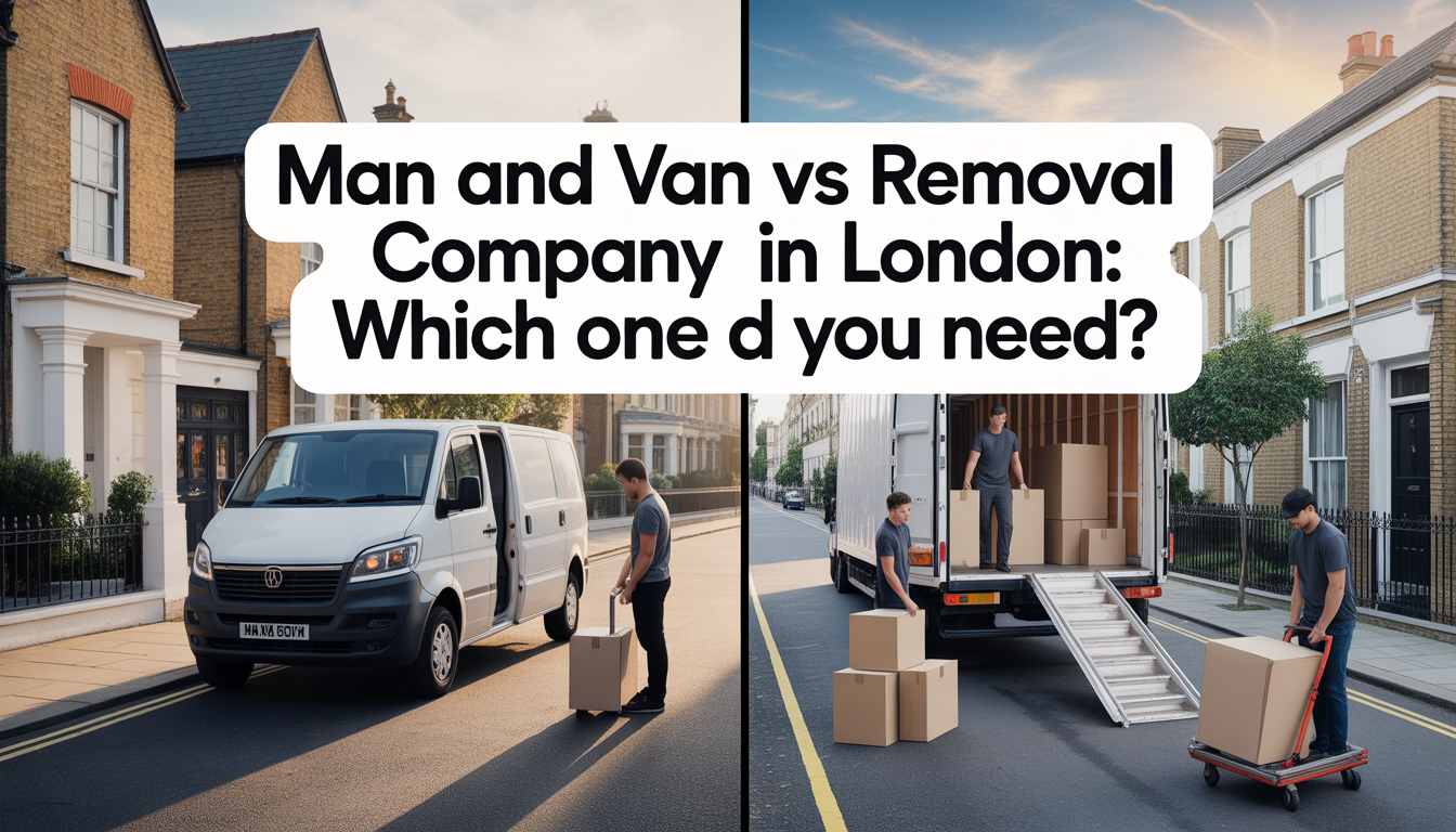 Man and Van vs Removal Company in London