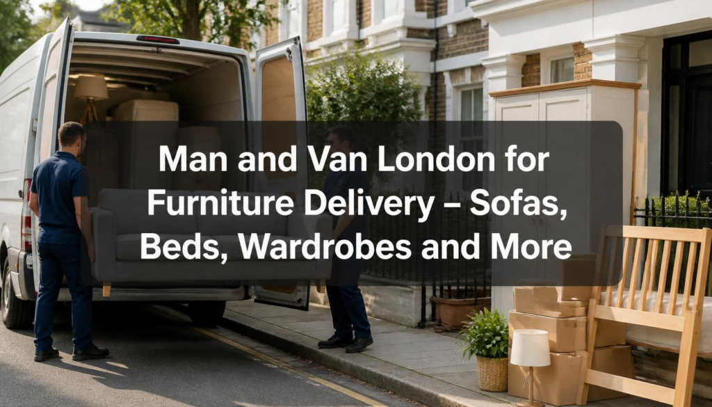 Man and Van London for Furniture Delivery
