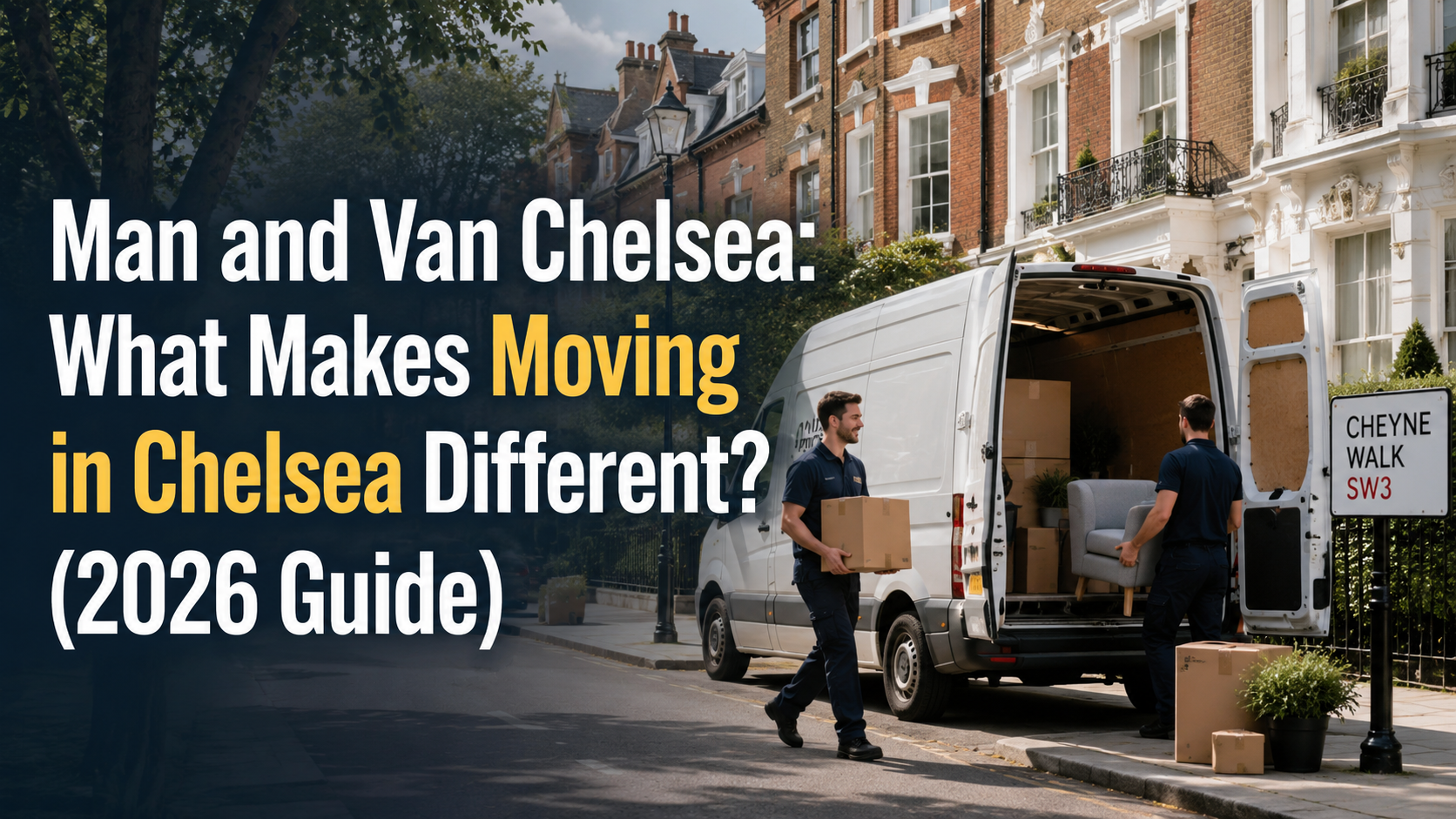 Man and Van Chelsea: What Makes Moving in Chelsea Different